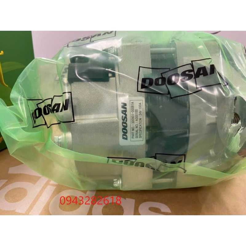 Máy Phát Điện Ô Tô Daewoo Chính Hãng – Công Suất 24V-100A
